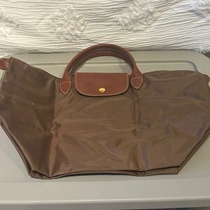 Longchamp Green Tote Bag